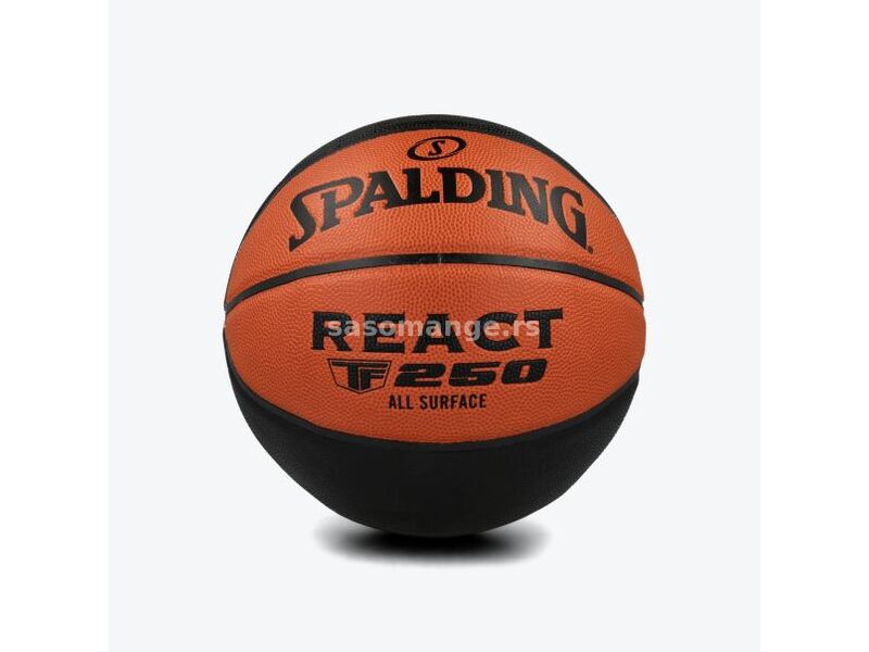 SPALDING Lopta React Tf-250 Fiba Ind/Out 7