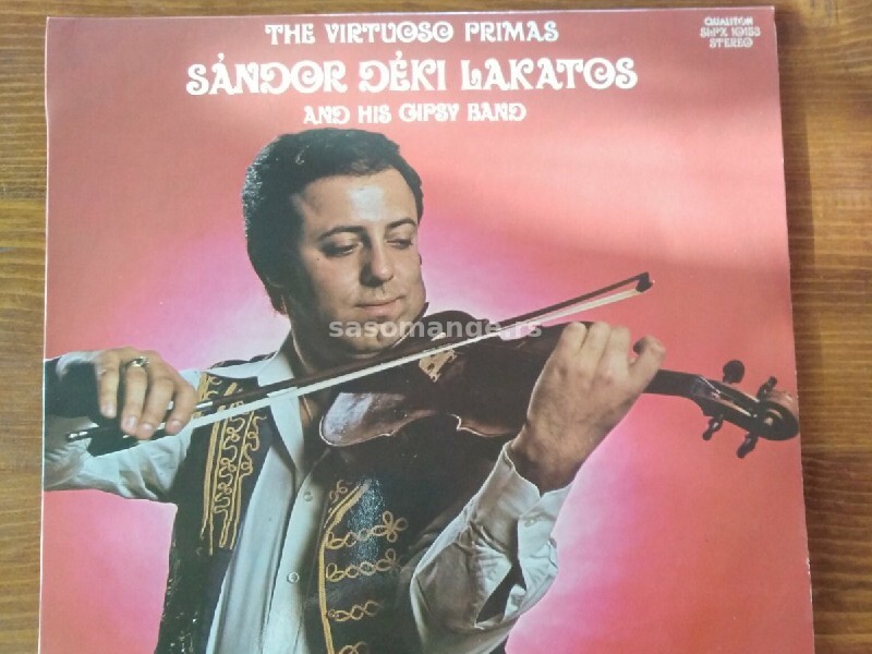 Gramofonska ploča The virtuoso primas Sandor Deki Lakatos and his gipsy band