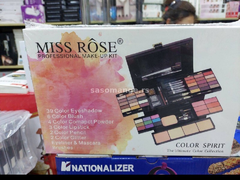 Kofer sa šminkom miss rose