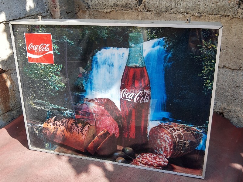 Coca Cola svetleća reklama