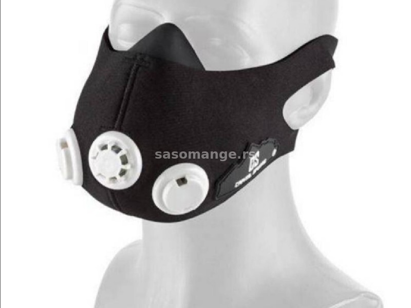 Crna maska za trening