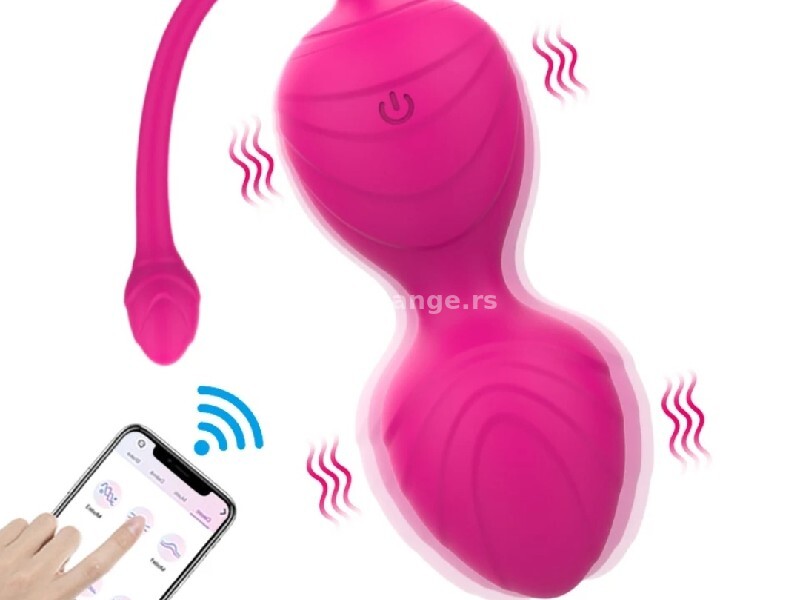 Vaginalne Kuglice vibrator preko android aplikacine