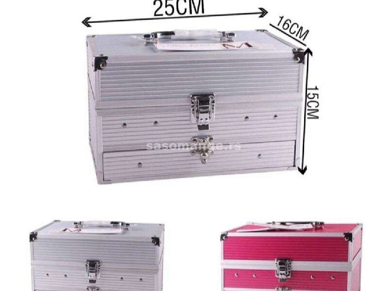 Kofer za šminku sa šminkom