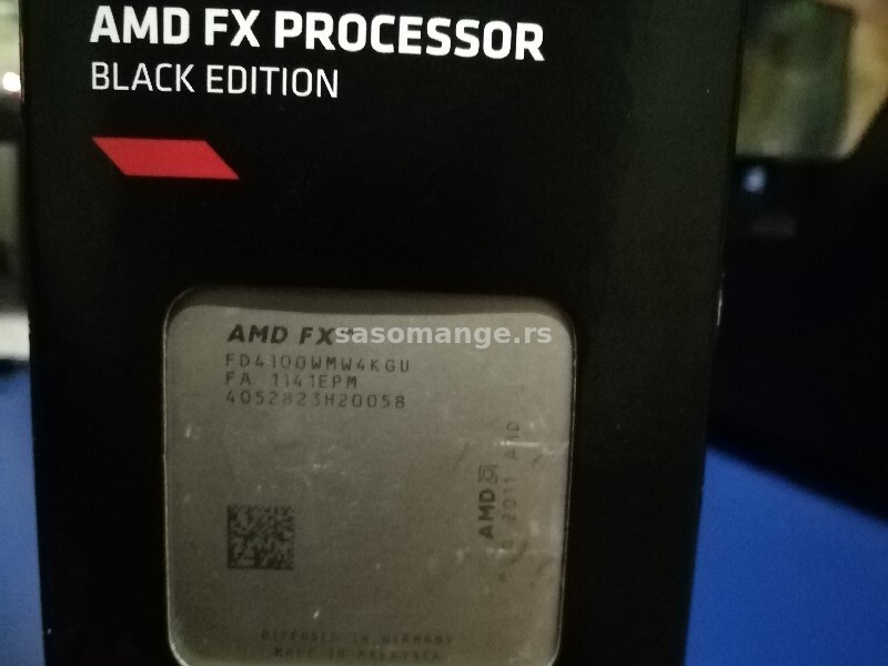 AMD FX 4100, AM3+, 3.6 Ghz