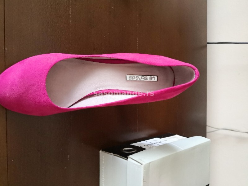 La Strada kožne pink cipele, broj 37
