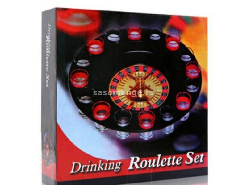 Drinking roulette set
