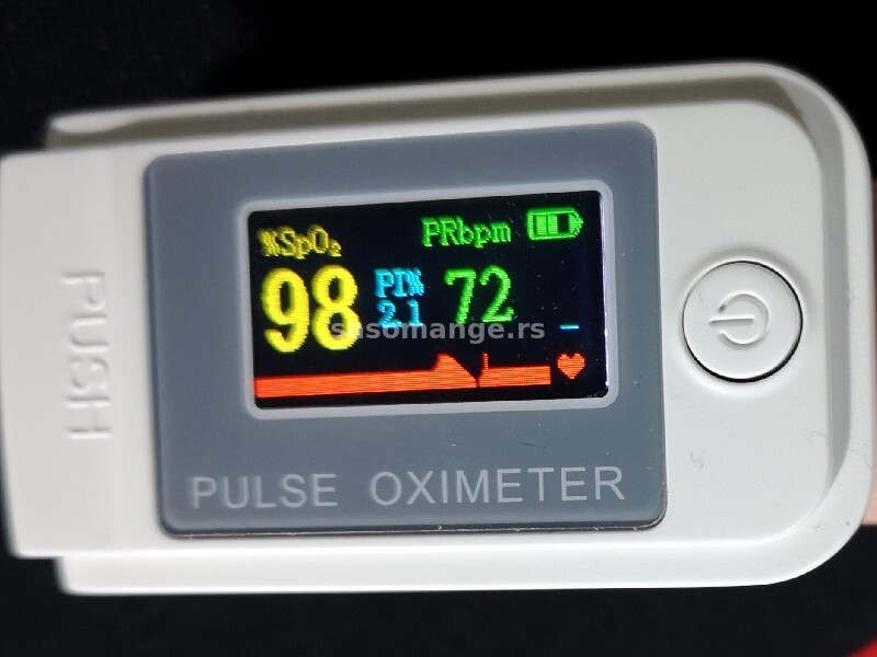 Pulsni oksimetar - merac kiseonika (saturacije/zasicenja) u krvi