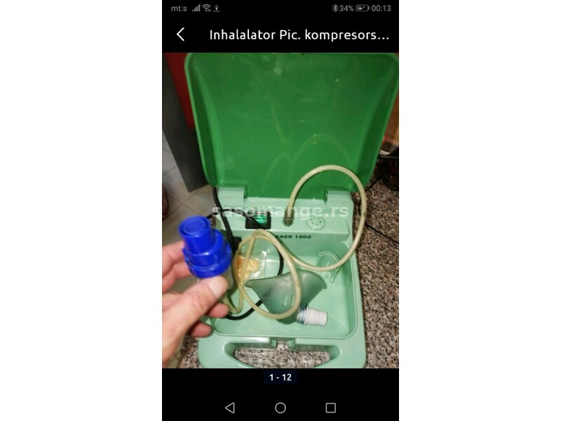 Inhalator kompresorski Italijanski PIC