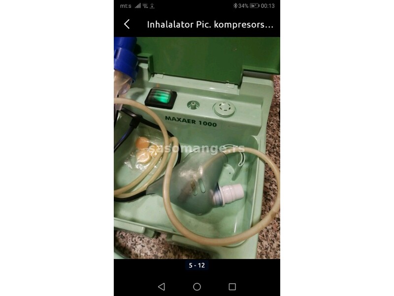 Inhalator kompresorski Italijanski PIC