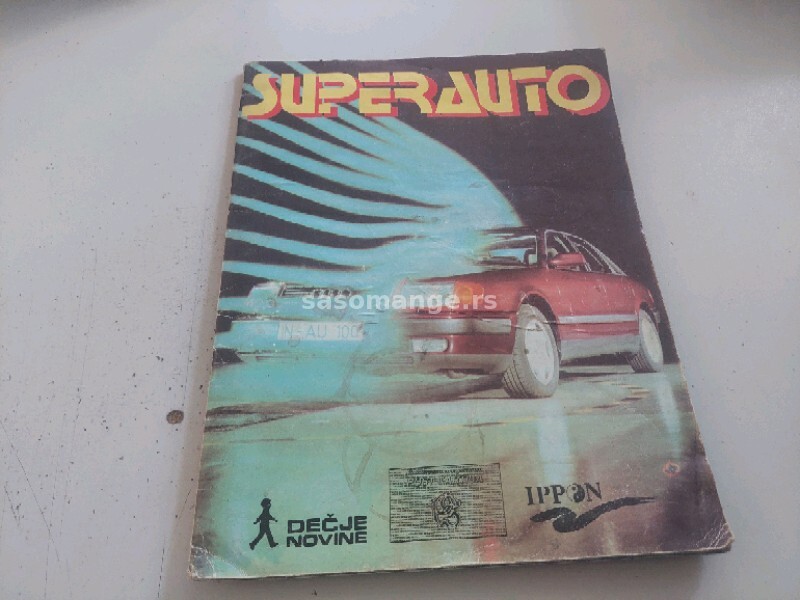 Superauto Dečje novine Ippon, Album za sličice
