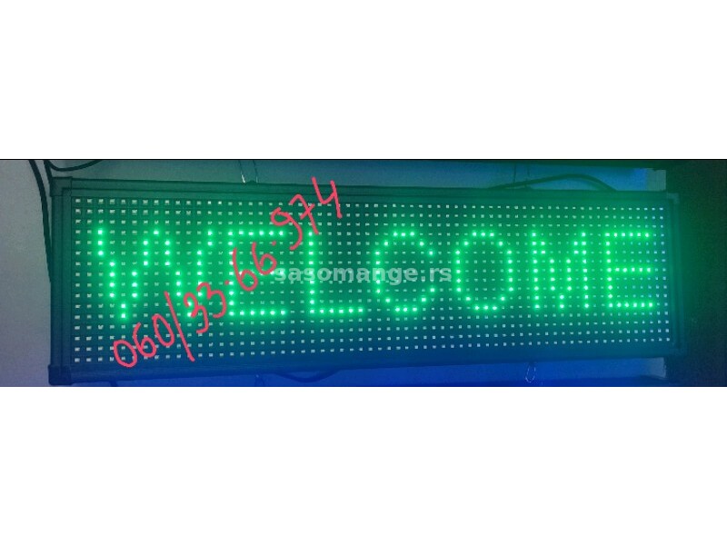 Led reklama 70cm. x 20cm.