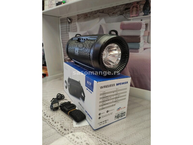 Zvucnik bluetooth + lampa (6)