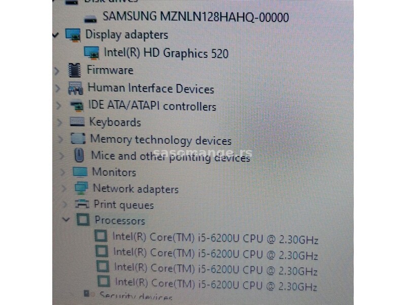 TOSHIBA I5-6200U/16 GB/SSD 128