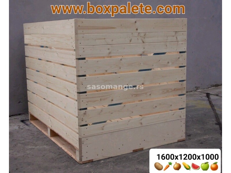Box palete 1600x1200x1100