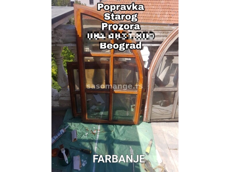 Sanacija restauracija drvenih prozora