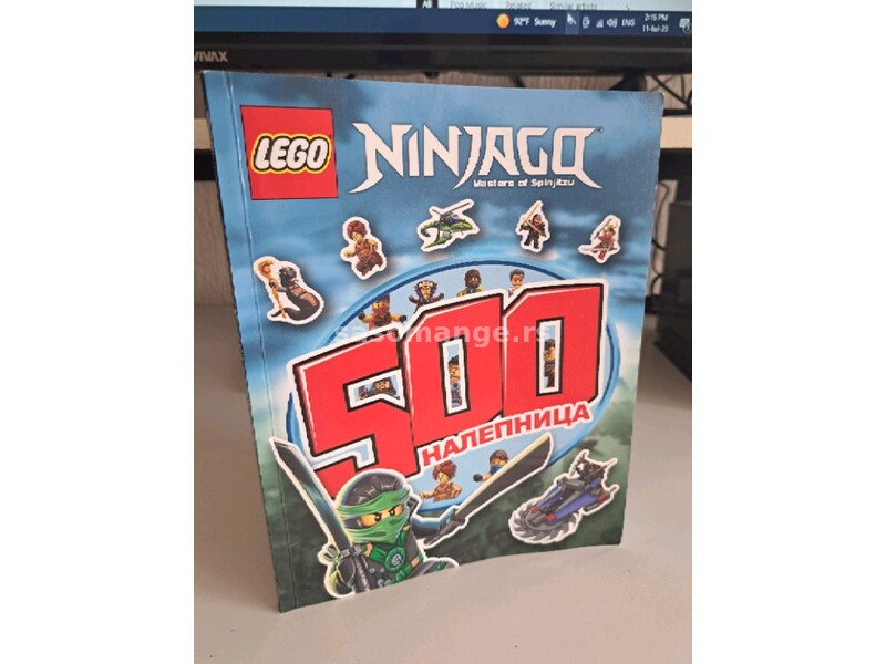 Lego Ninjago - 500 nalepnica