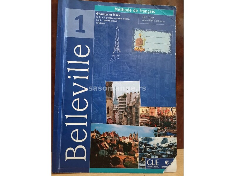 Bellevillee francuski jezik za 1 razred Gimnazije