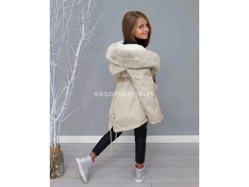 Prelepa zimska jakna za devojčice NOVO!