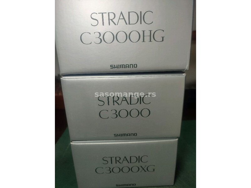 Shimano Stradic FM c3000/c3000HG/c3000XG