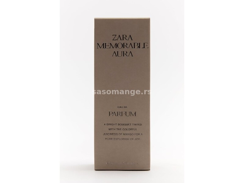 Zara parfem Memorable Aura 80ml