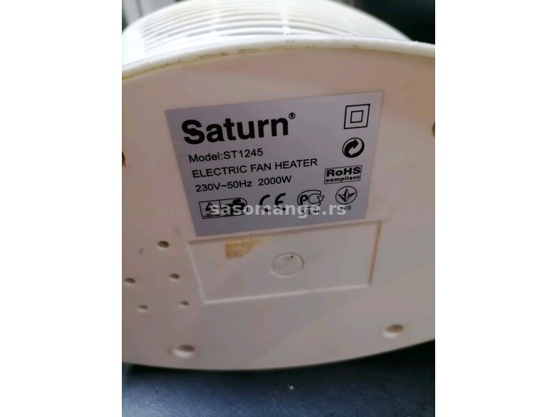 Grejalica duvaljka 2 brzine plus ventilator Saturn 2000w ispravna