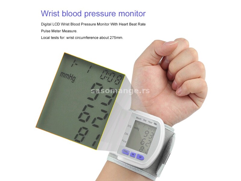 Merač krvnog pritiska i pulsni oksimetar