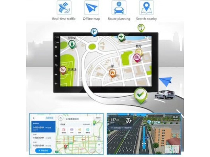 Multimedija univerzalna 7" android GPS WI-FI 2DIN