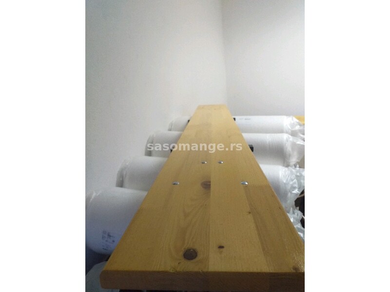 Pivski Slavski set sto i 2 klupe 200x80