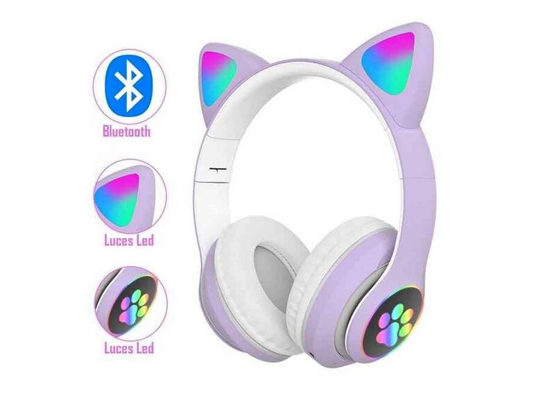 BT slusalice svetleće CAT EAR