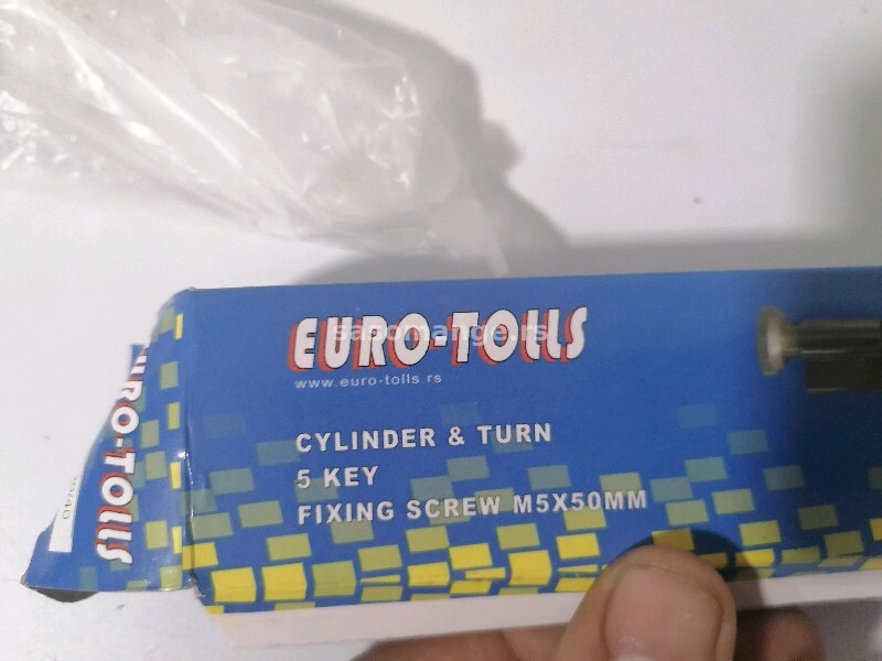 Cilindar za vrata 90 mm sa koturče Euro Tools Novo