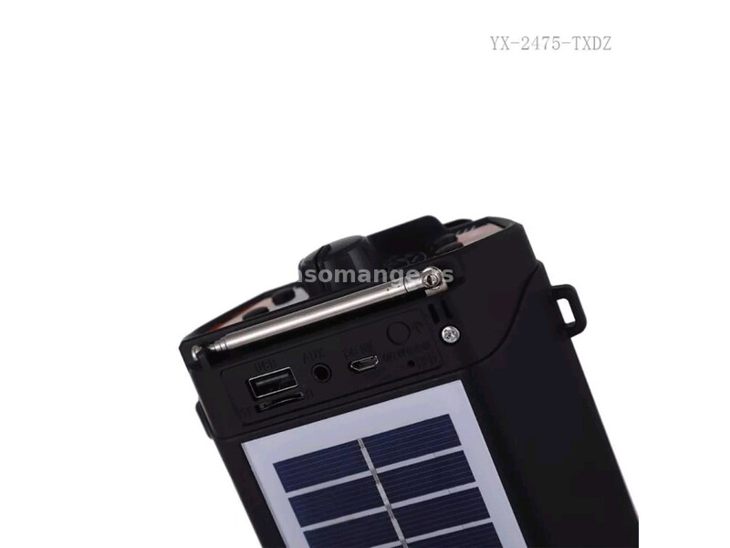 Solarni radio NS-S95S, Bežični, USB.