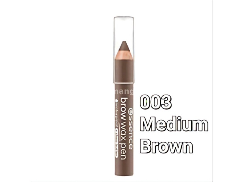 Essence Brow Wax olovka za obrve 03 Medium Brown