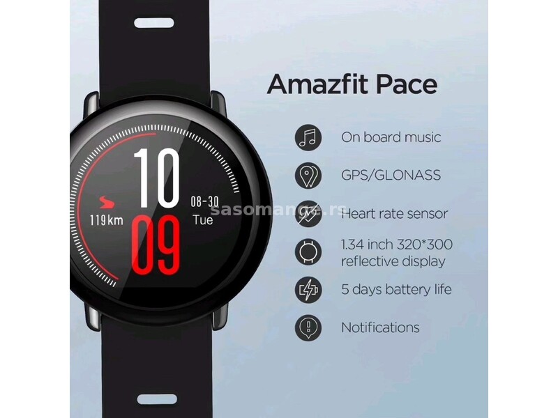 Xiaomi Amazfit Pace - 50% POPUSTA i neverovatna cena od samo 75E