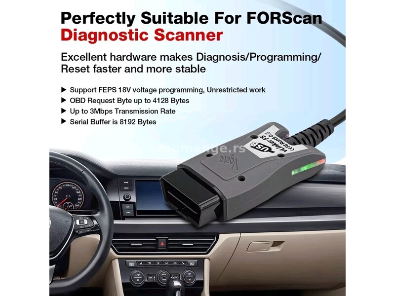 Vgate vLinker FS USB OBD2 za Ford Mazda MS CAN HS CAN Auto Dijagnostika