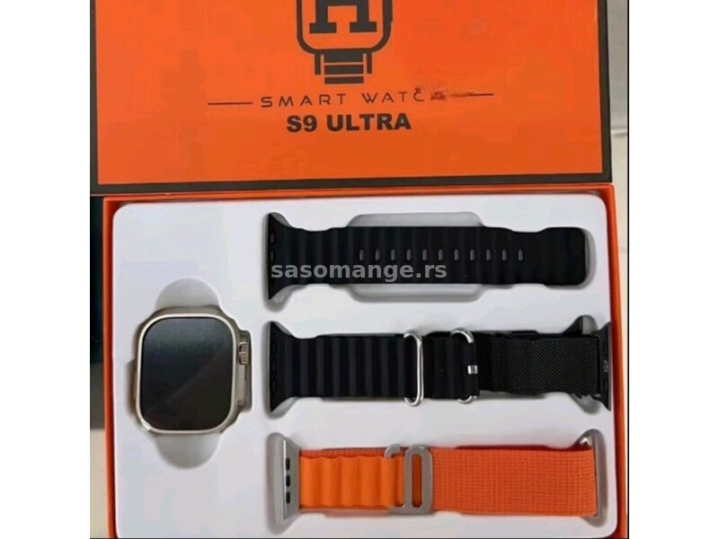 Smart Watch S9 ultra 49cm Pametni Sat tri narukvice