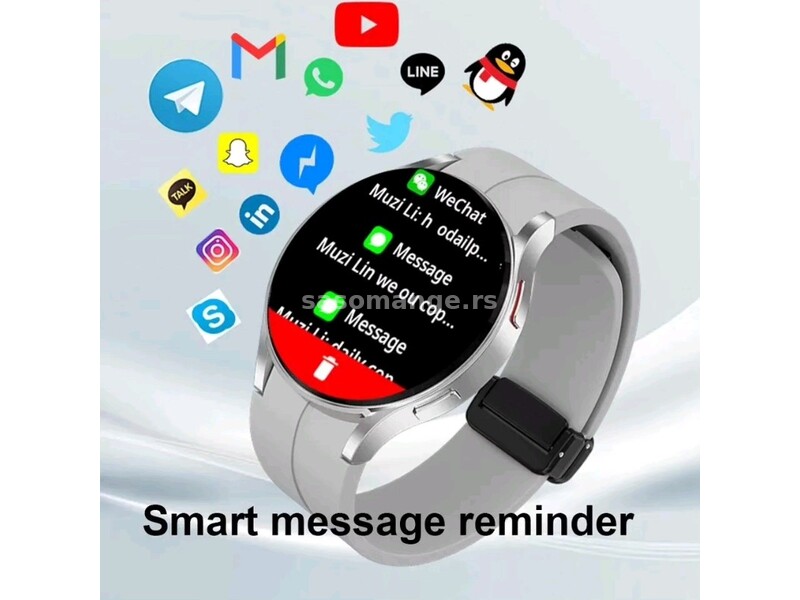 Watch 6 Bluetooth GPS NFC Smart Watch Bluetooth Poziv