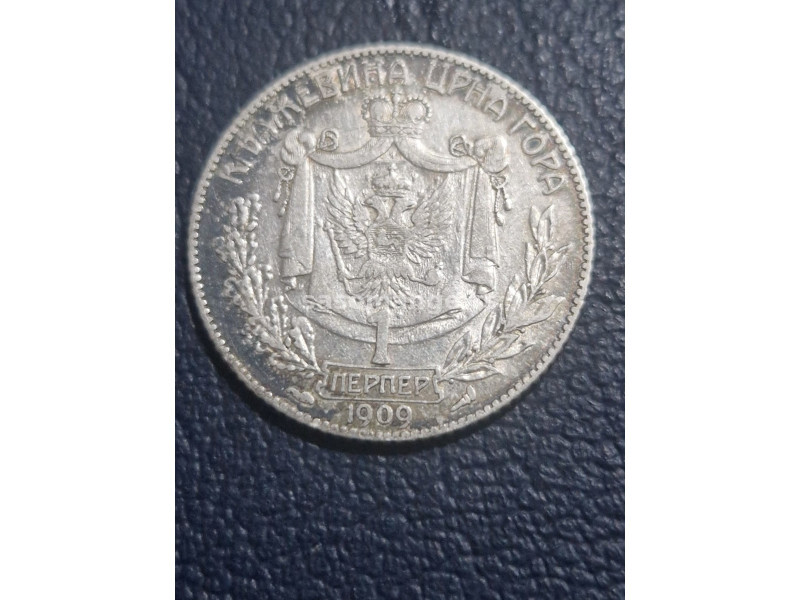 1 perper 1909 srebro