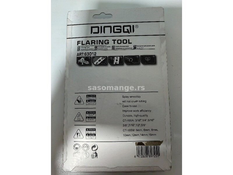 Alat za perrlovanje Cevi Dingoi 5 18 mm Novo