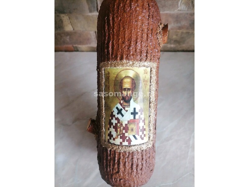 Sveti Jovan Zlatousti ukrasna slavska flasa