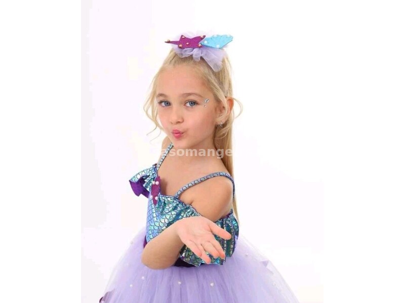 Prelepe sirena haljinice za devojčice NOVO!