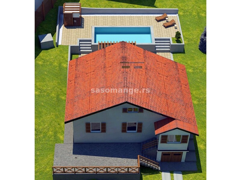 Kuća sa bazenom, M. Požarevac, Sopot