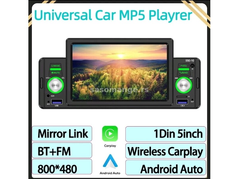Radio MP5 univerzalni android