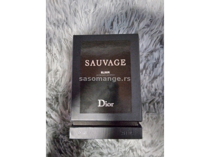 Dior Sauvage elixir