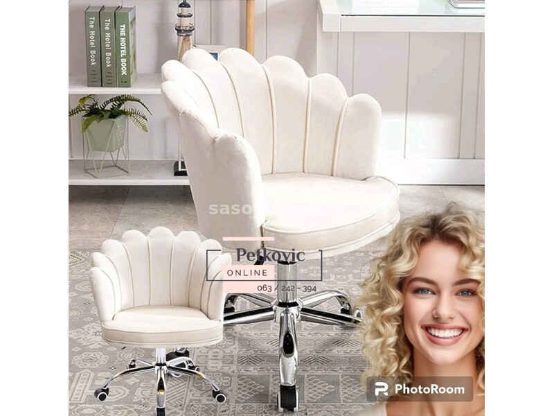 Stolica radna, stolica za salon, cvet
