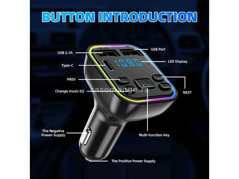 Bluetooth transmiter za kola