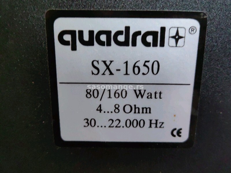 Quadral SX 1650