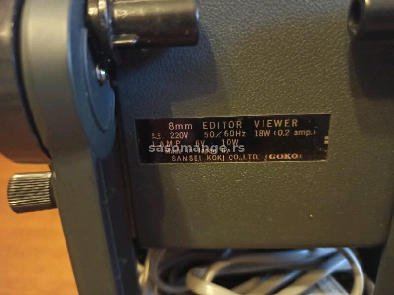Monitor za pregledanje filmske trake 8mm