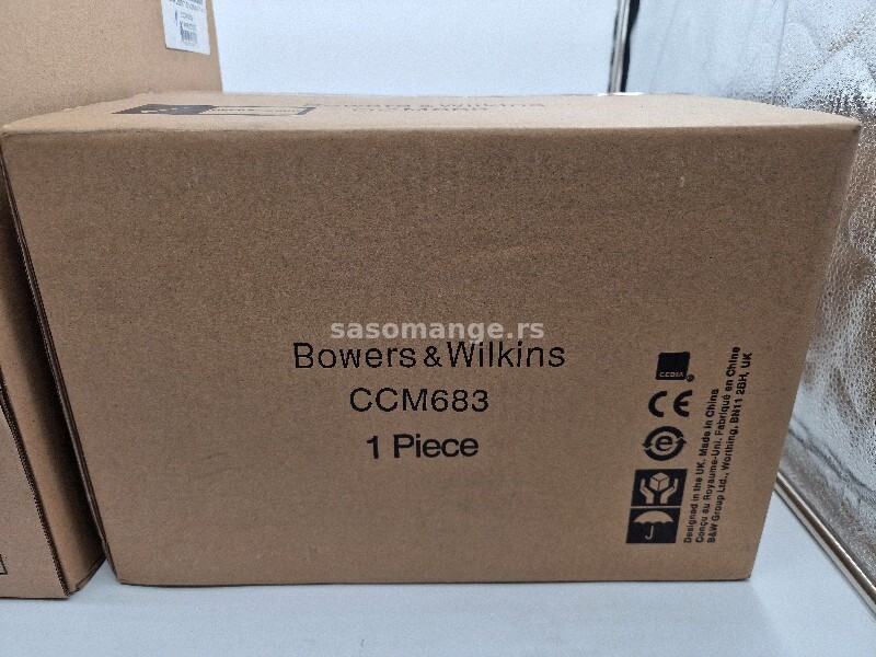 Bowers &amp; Wilkins B&amp;W CCM 683 i CCM 382- 2 komada/NOVO