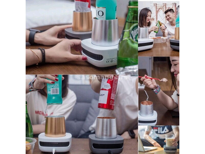 Pametni uređaj Mini prenosivi USB frižider sa brzim hranjenjem za piće i vodu