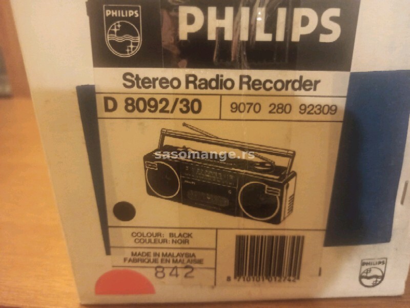 Radio kasetofon PHILIPS